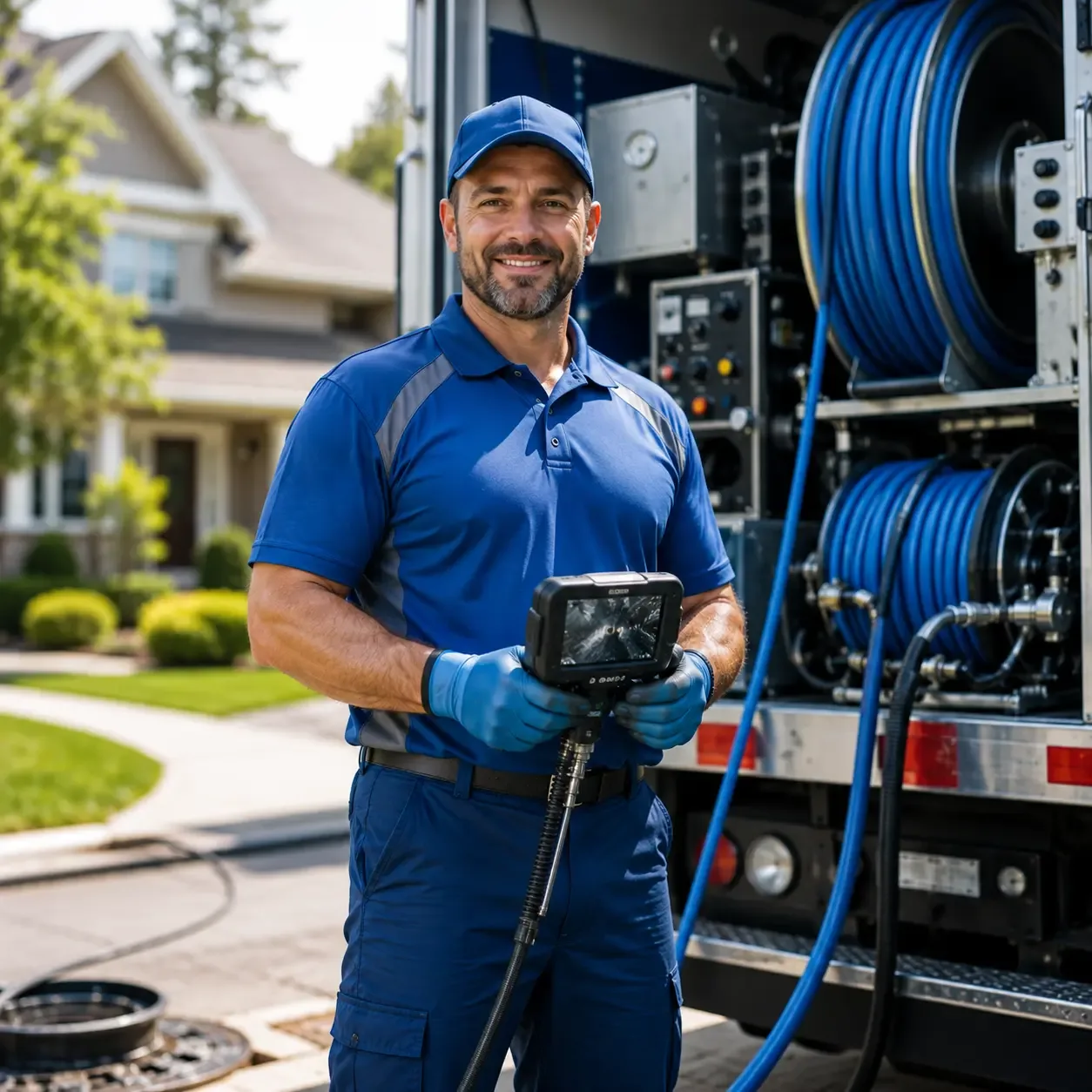 Local outdoor drain cleaning specialists in Horner, WV